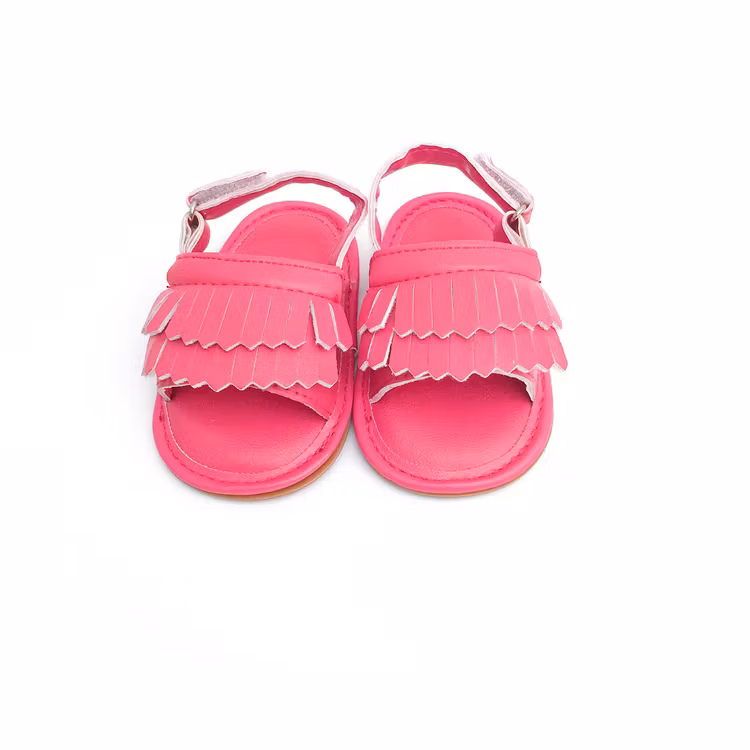 Babyskor 3-6 mån - Skor till bebis SANDAL Cerise