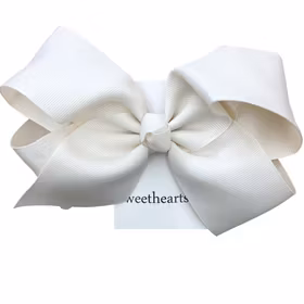 Rosettshop - Hårrosett large 15cm Classic CREME