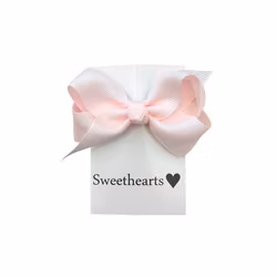 Rosettshop - Hårrosett small 7,5cm Classic BABYROSA