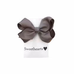 Rosettshop - Hårrosett small 7,5cm Classic GRÅ
