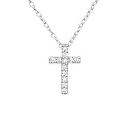 Halsband MINI - litet minikors med 925 sterling silverkedja