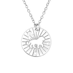 Halsband Stjärntecken Lejonet i äkta 925 sterling silver