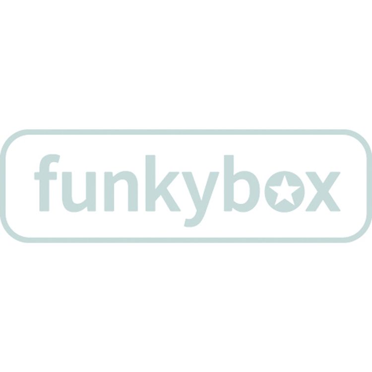 Funkybox förvaring för våtservetter LJUSBLÅ STJÄRNA