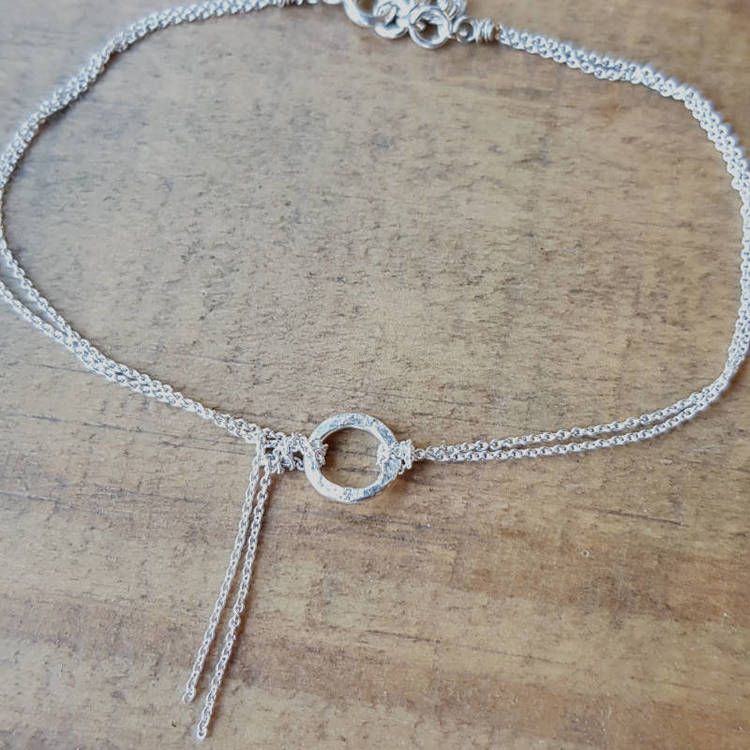 Silverarmband Connected.