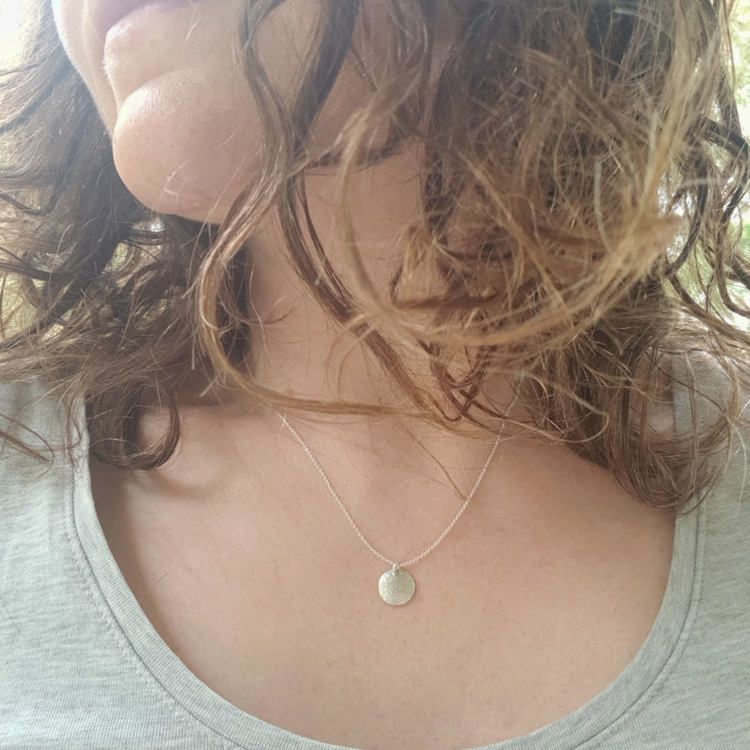 Silverhalsband La Luna grace