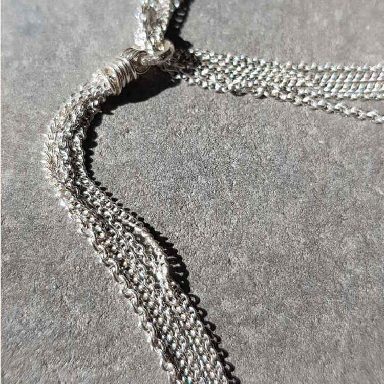 Silverarmband Feathers delight