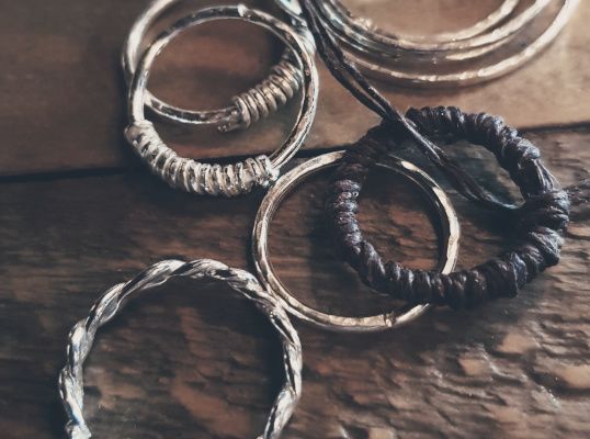 Silversmycken Woven dreams, inspirationsbild