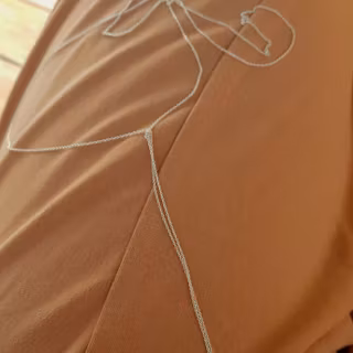 Silverhalsband Simple & Sweet long