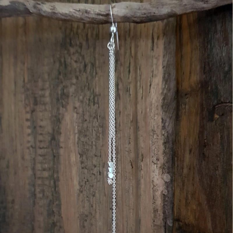 Silverörhänge sparkle