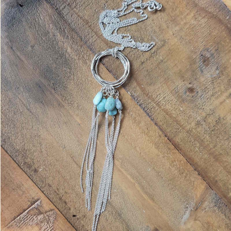 Silverhalsband Dreamcatcher 2