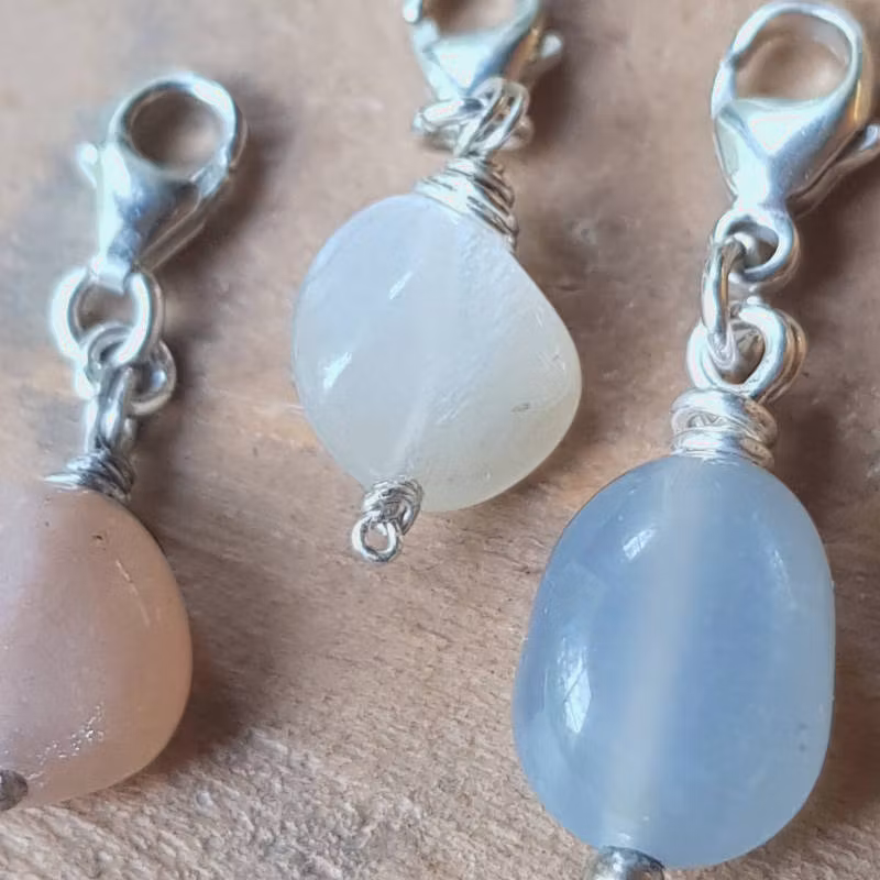 Kristallberlock med månsten