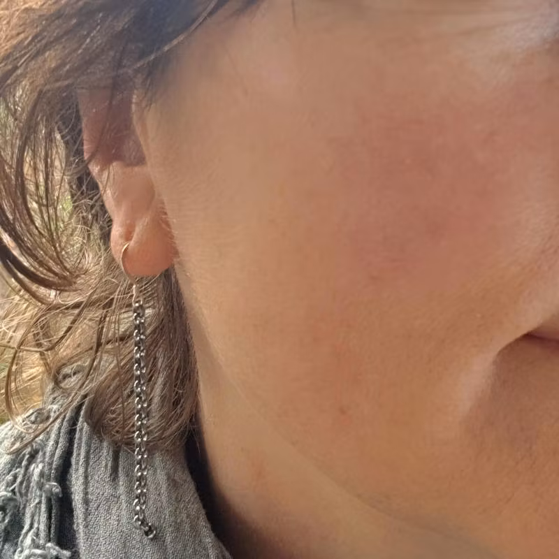 Kedjeörhängen som är lätta & behagliga att bära.