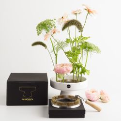 Morfar Ingvars blomsterkit - Vit