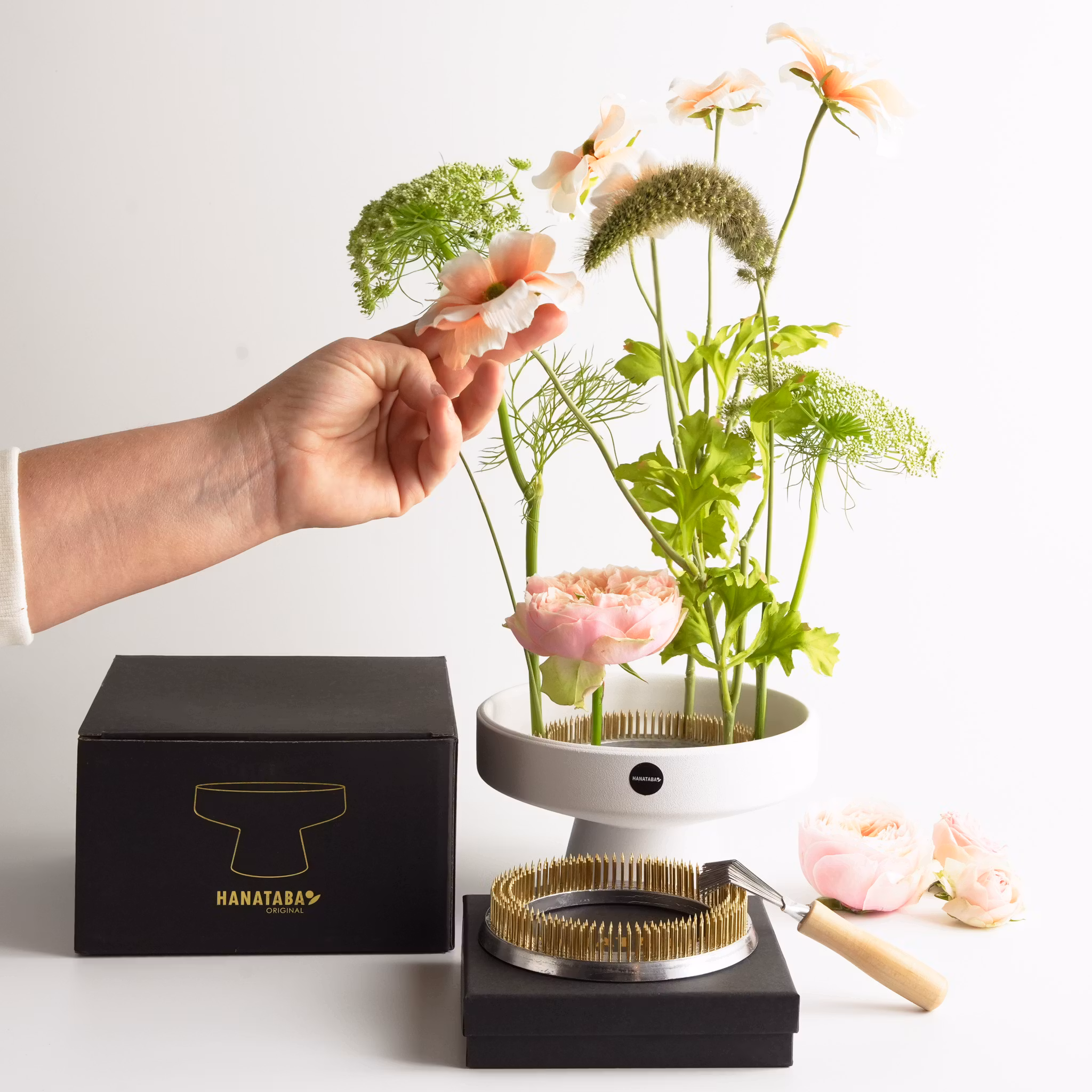 Morfar Ingvars blomsterkit - Vit