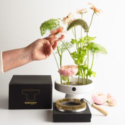 Morfar Ingvars blomsterkit - Vit