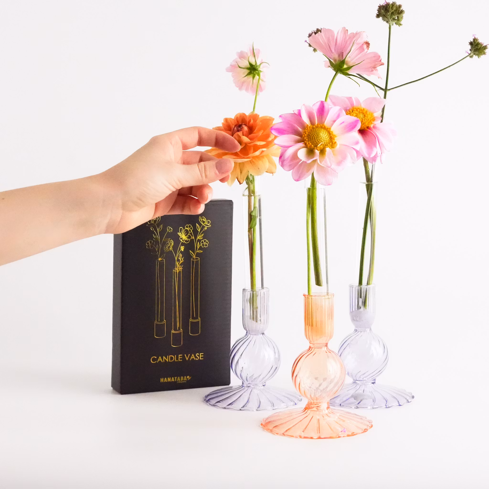 Candle Vase 3-pack