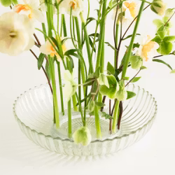 Bølget Glassvase