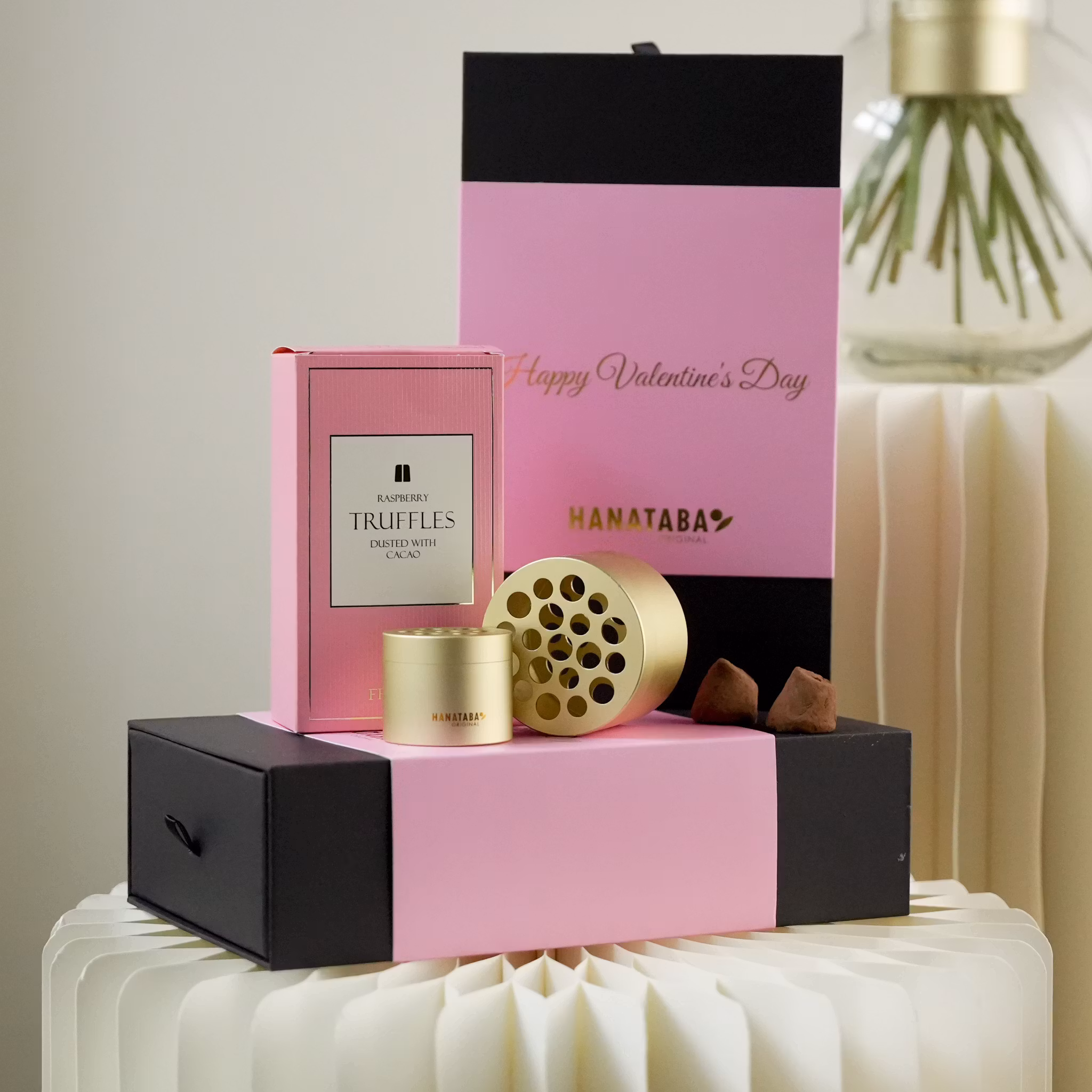 Alla hjärtans dag paket - Champagne Gold