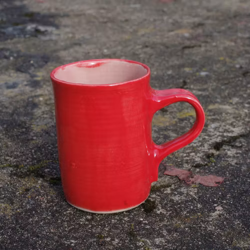 Rød og rosa espresso