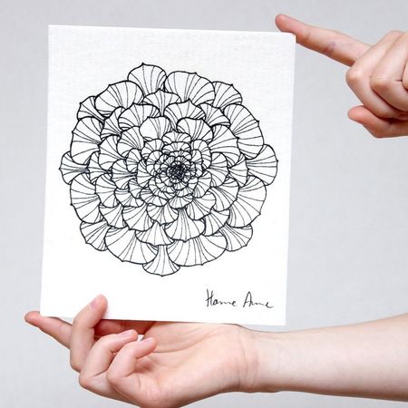 Disktrasa Round Flower
