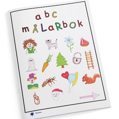 Målarbok ABC