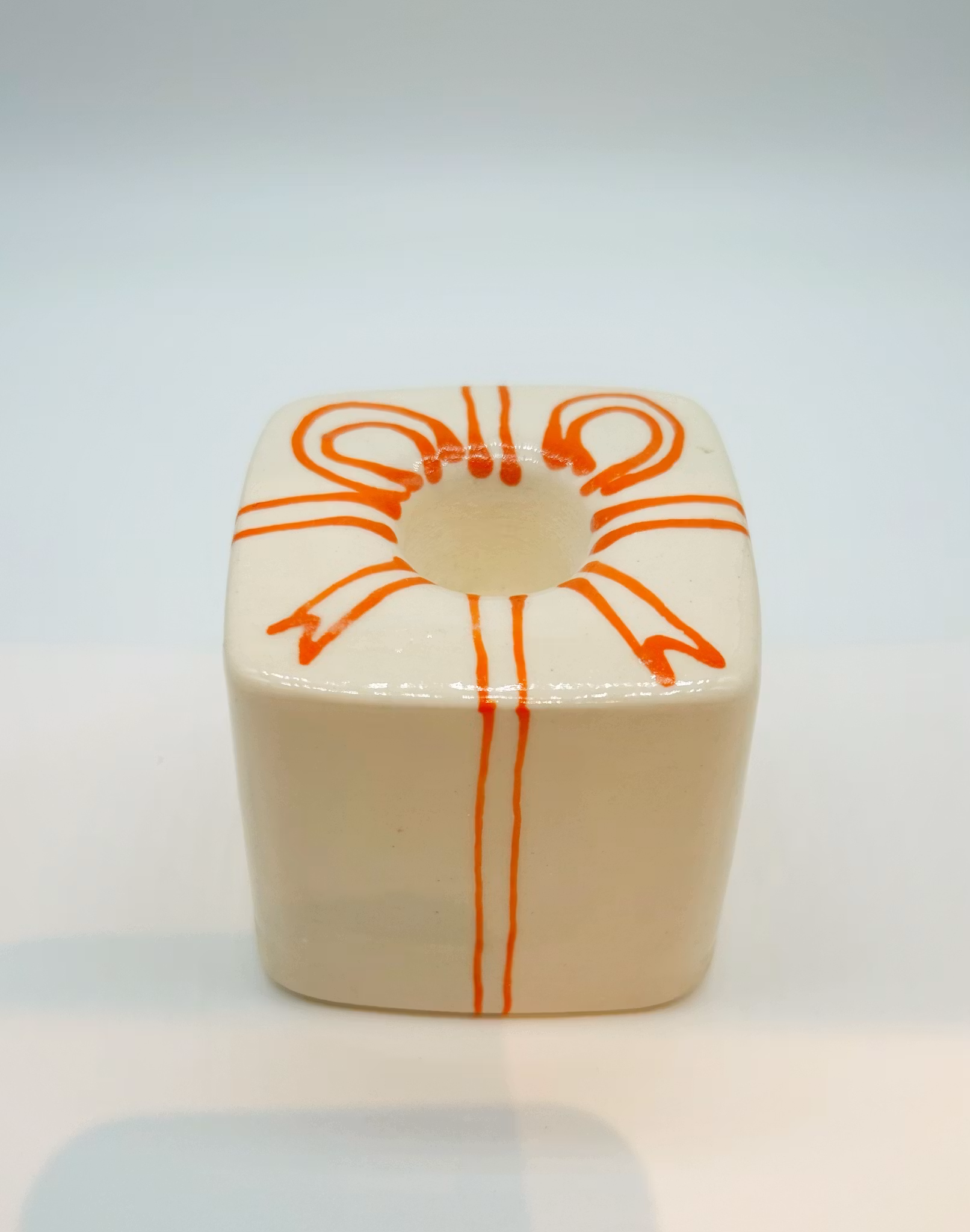 Ljusstake paket orange