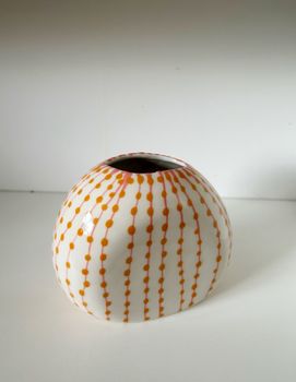 Bullig vas rosa/beige
