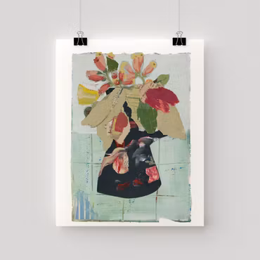 Blomvas 1 - print
