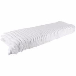 Bomull veckad perforerad 150g