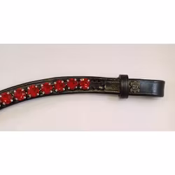 Döbert Pannband färg 227/sten XL läder svart