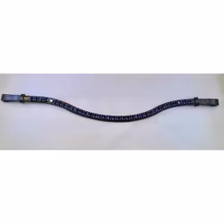 Döbert Pannband färg capri blue/sten XL läder brun