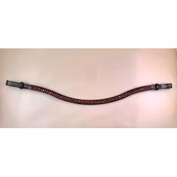 Döbert Pannband färg fuchsia/sten XL svart läder