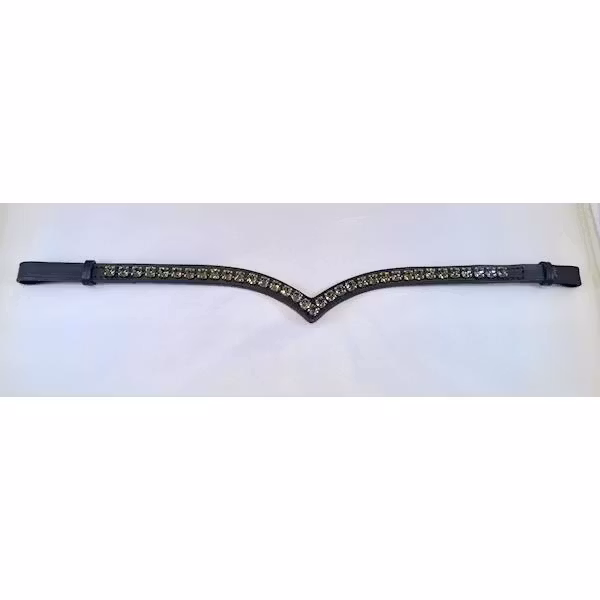 Döbert Pannband färg grå/sten XL läder svart