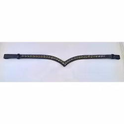 Döbert Pannband färg grå/sten XL läder svart