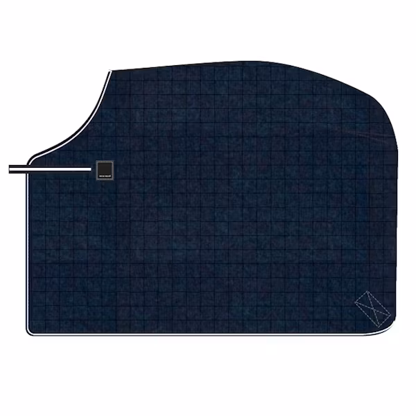 HG Wool exercise rug blå