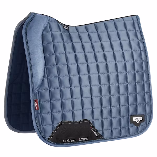 Lemieux Loire memory satin dressyr ice blue full