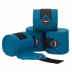 Lemieux Luxury polo bandages peacock full