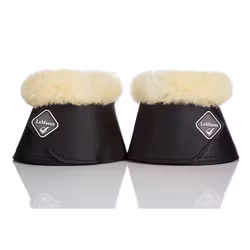 Lemieux boots med lammskinn svart/natur