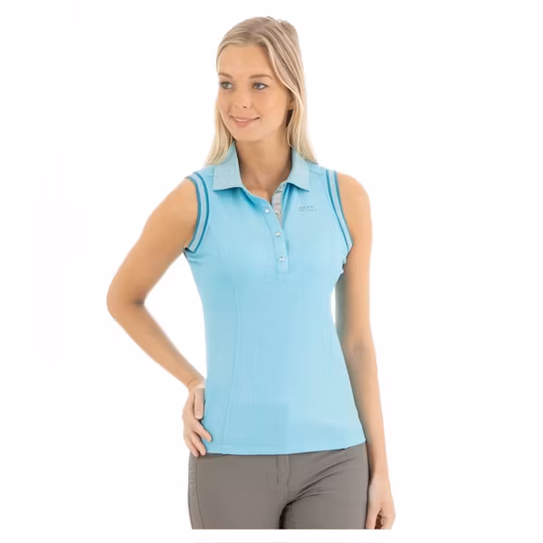 Anky Polo sleeveless island blue XS