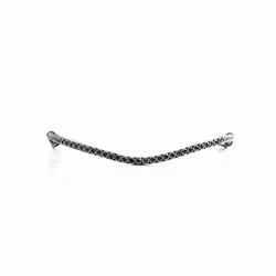 Finesse pannband svart swarovski sten svart.