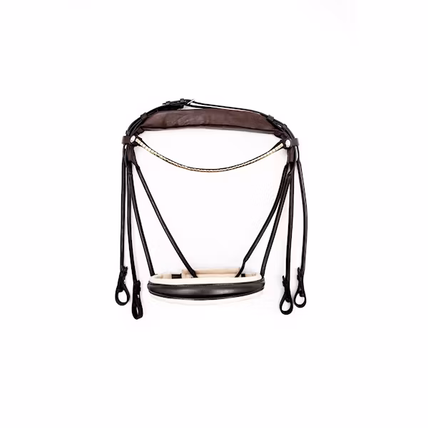 Finesse Kandar bridle brun/beige