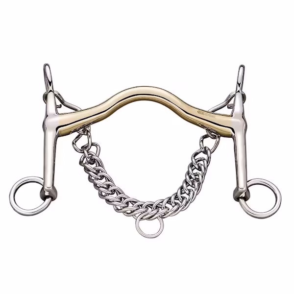 Sprenger Bemelmans weymouth kandarstång 14mm,  5cm skänkel.