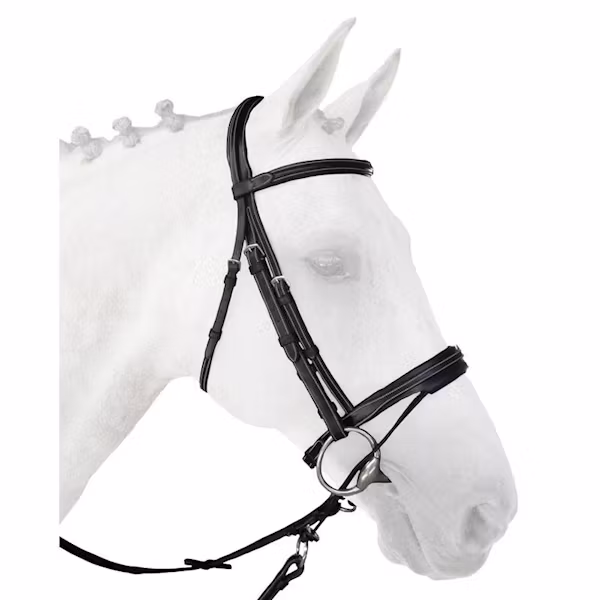 Silver Crown Valla bridle träns full