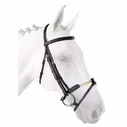 Silver Crown bridle träns med repnosgrimma full