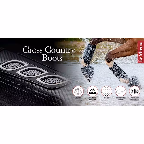 Lemieux Carbon Air XC boots bak