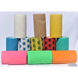 VetProvide Vetrap 10cm x 4,5m blandade färger
