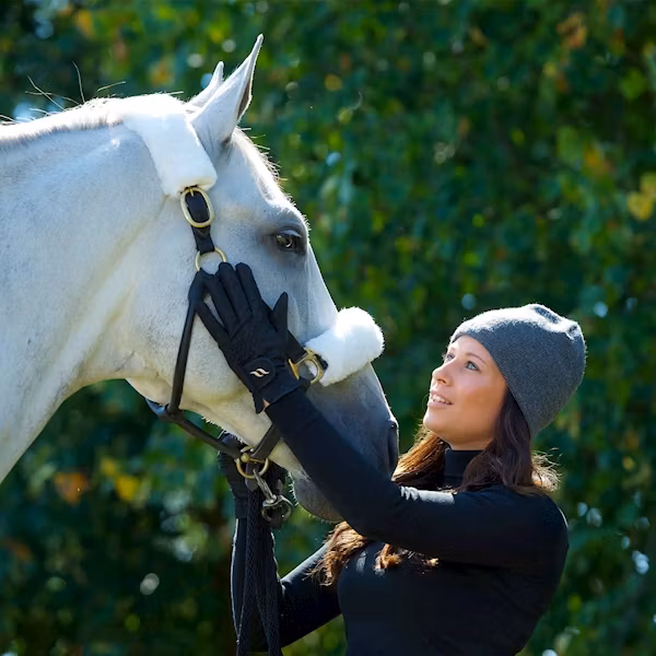 Back on Track ridhandskar svart