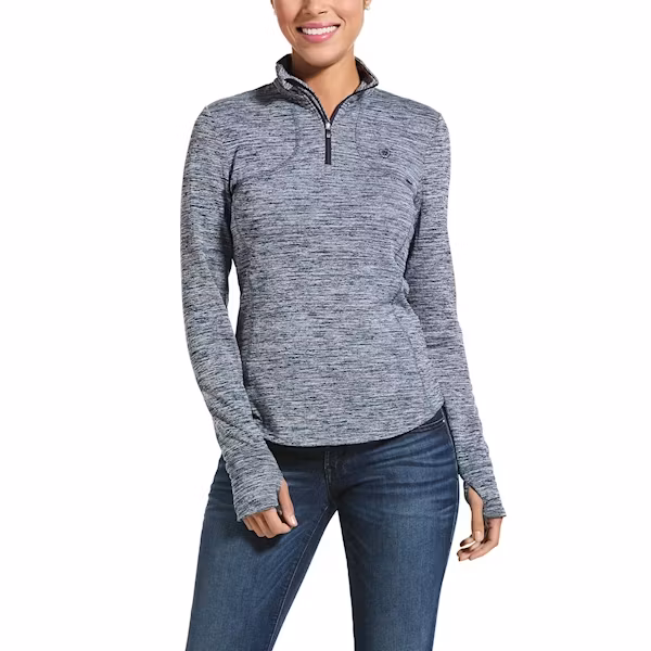 Ariat Gridwork Zip Baselayer