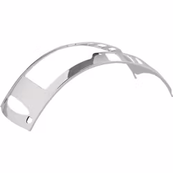 OneK Pipe silver chrome