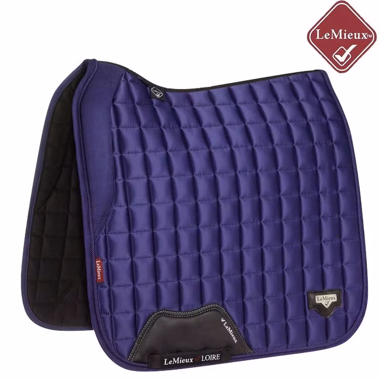 Lemieux Loire satin dressyr Ink blue full